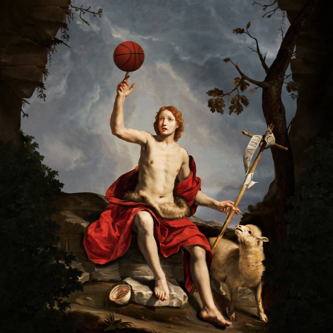 St. John the Babtist Spinning a Ball in the Wilderness (vol. 3)