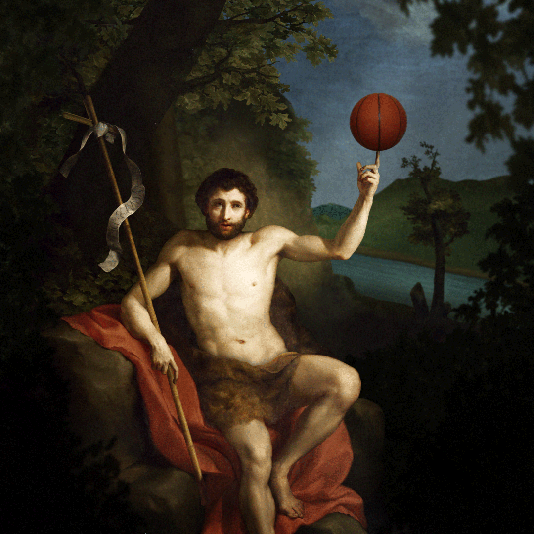 St. John the Babtist Spinning a Ball in the Wilderness (vol. 2)