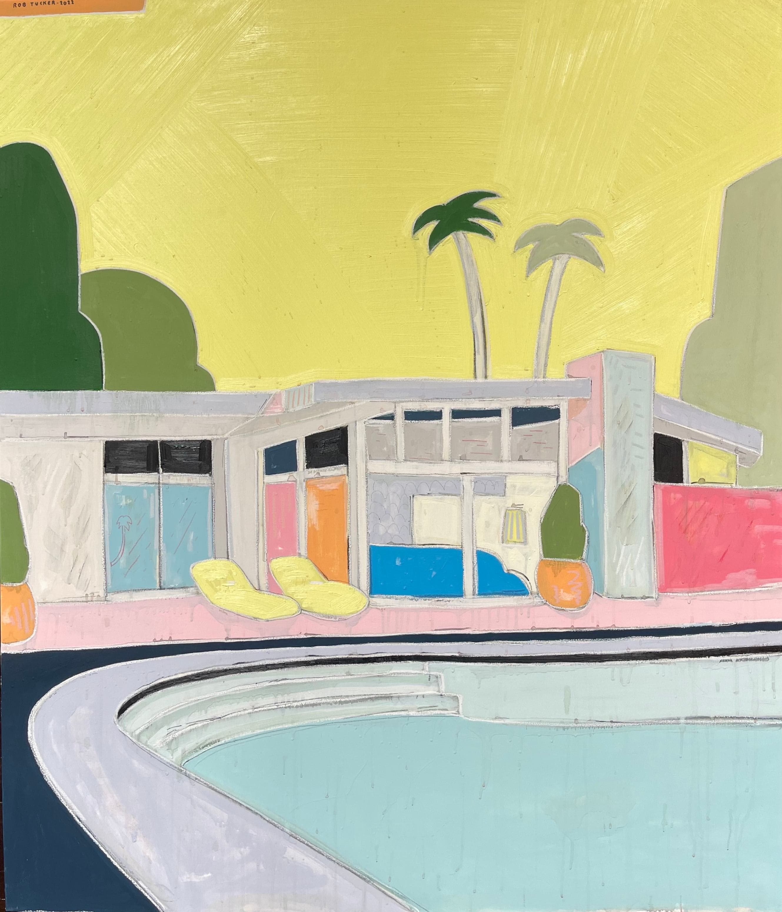 cocktails and a swim for breakfast