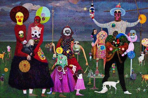 here for the art and only in it for the money