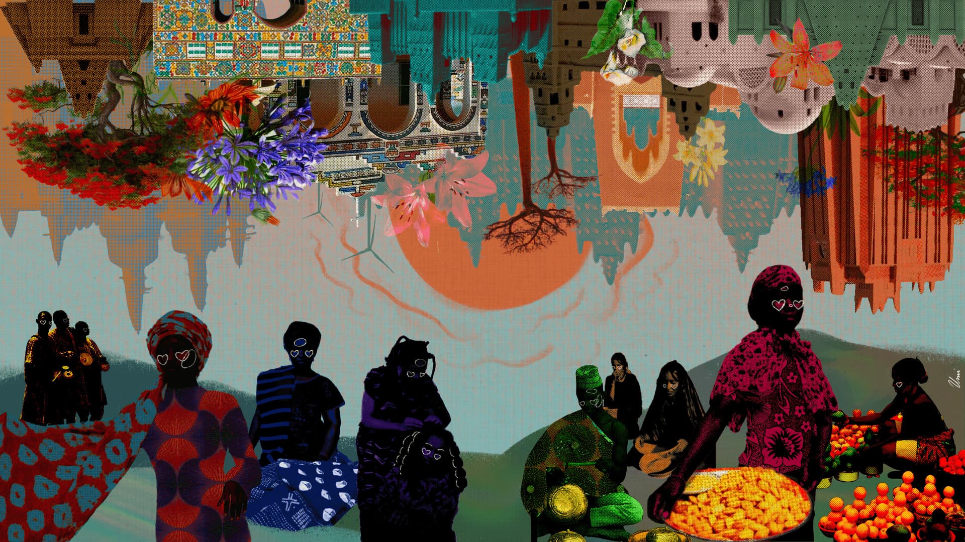 We come in all colours