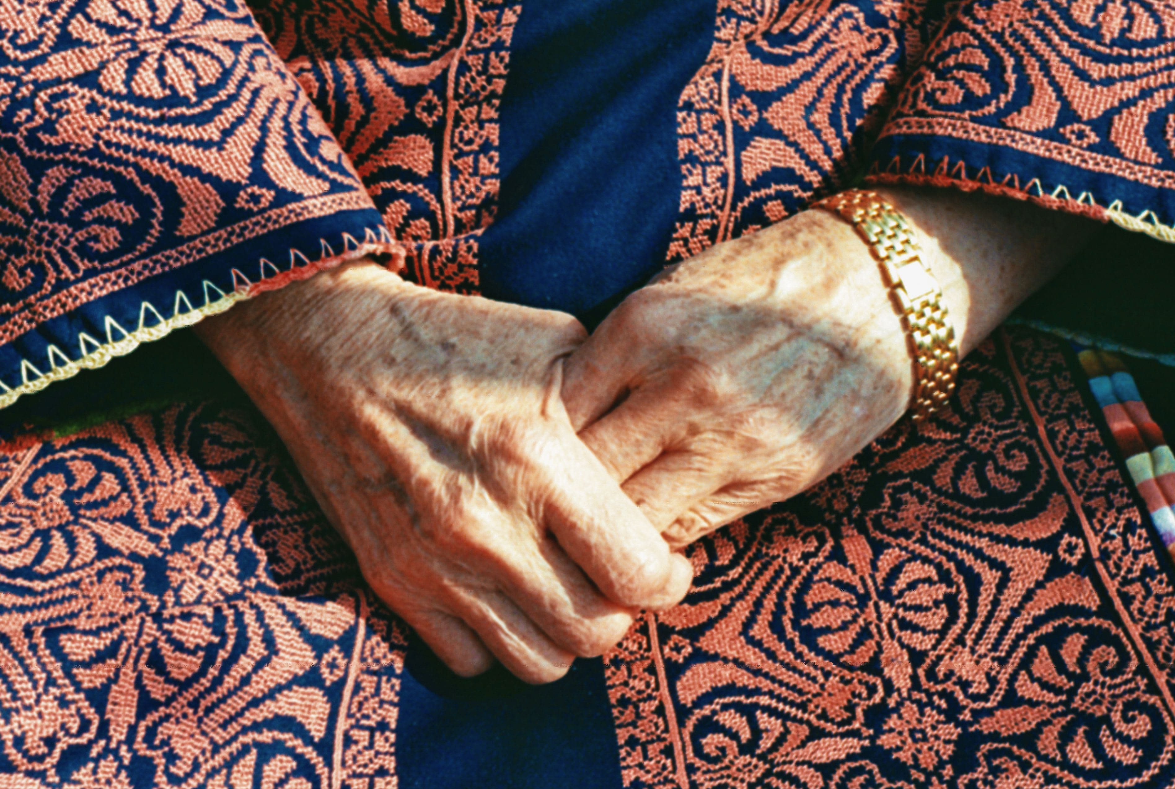 Tata's Hands Under the Daliah