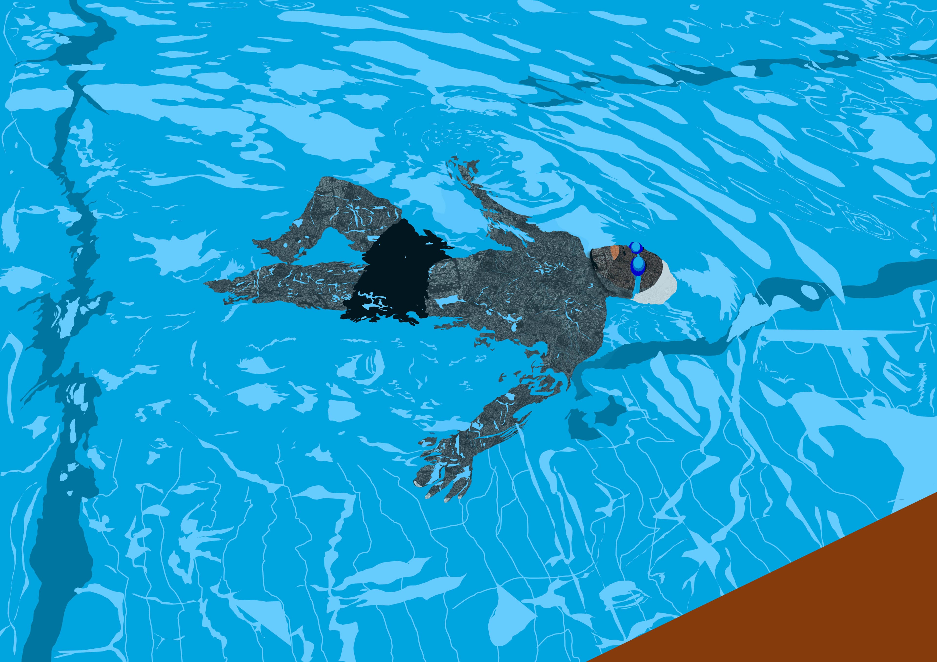 Man in a Pool III