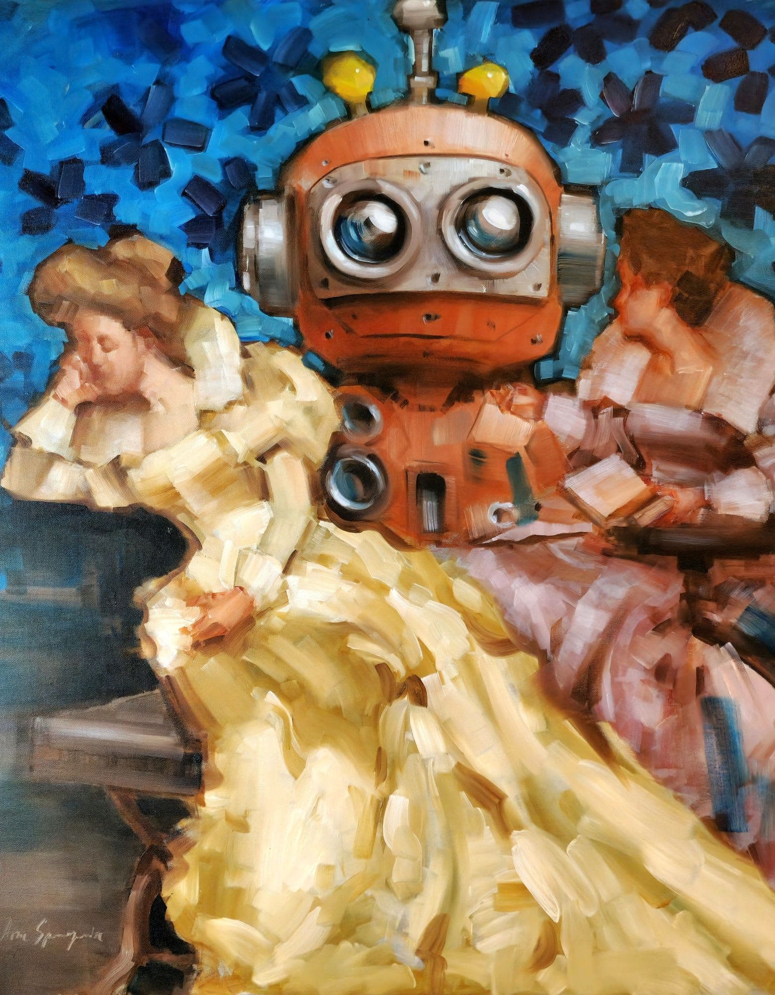 Robot and Silk II