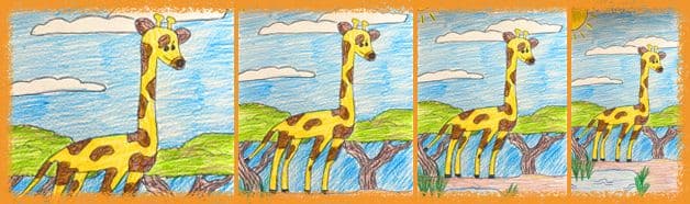 LA girafe