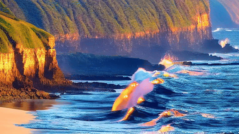Waves Crash Against Me