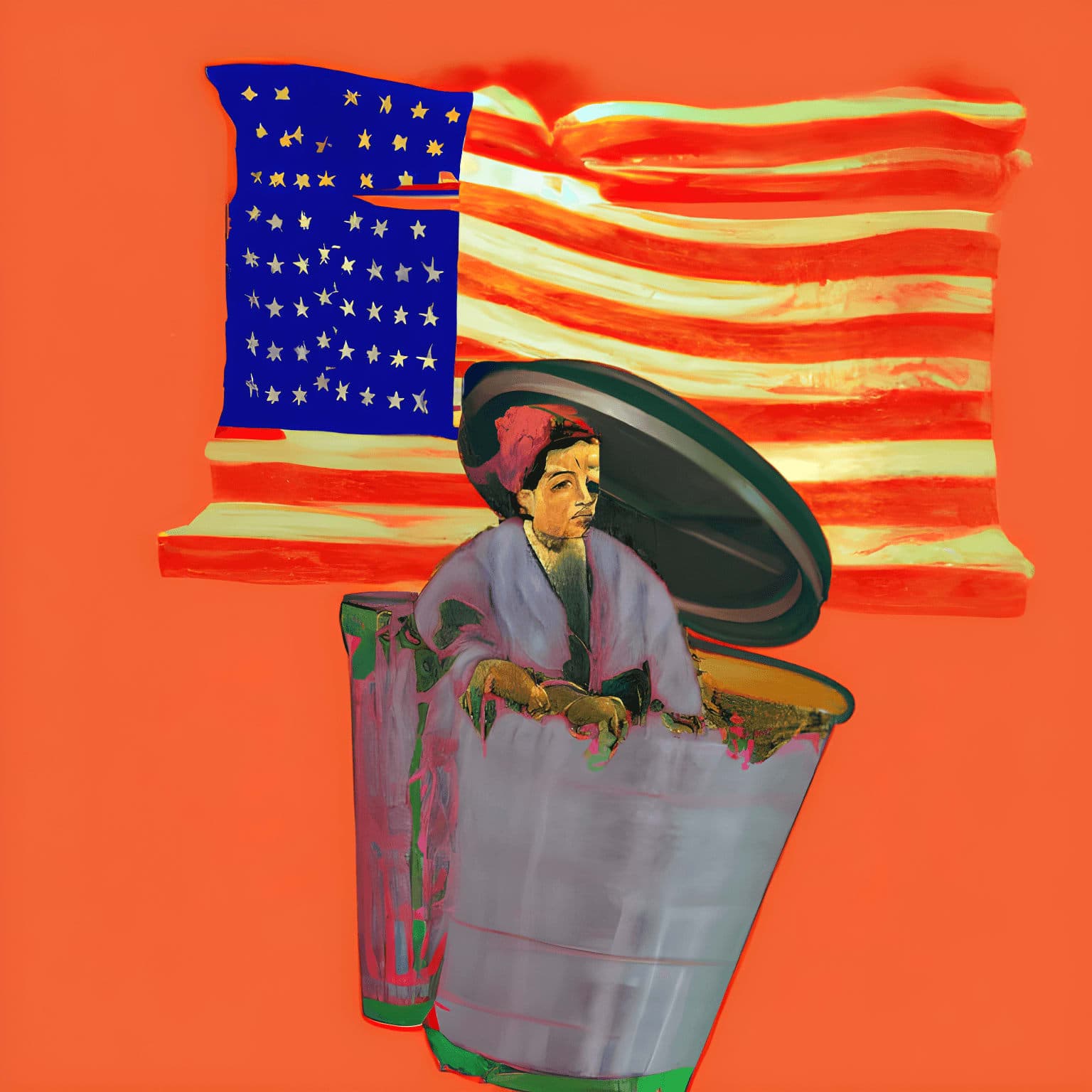 I WAS AN AMERICAN #TRASHARTIST