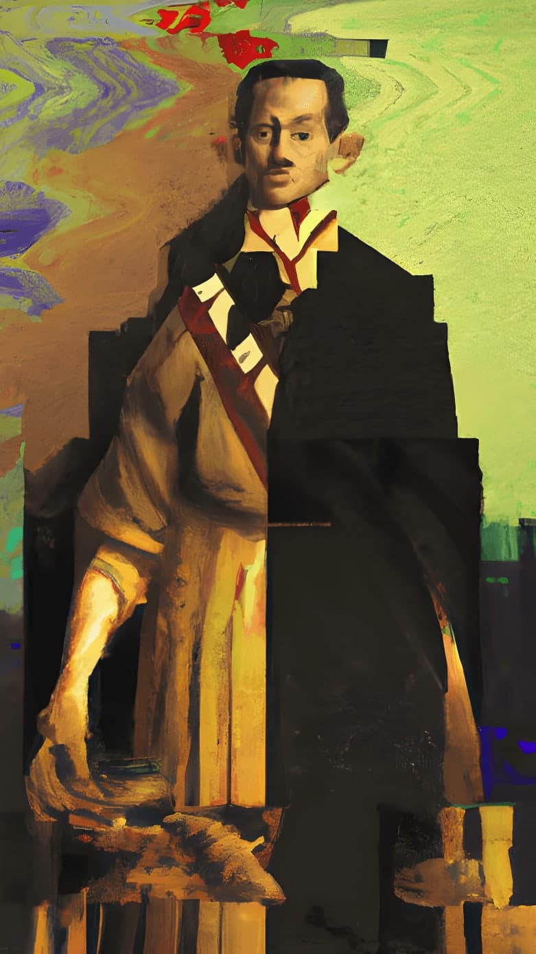 DEMONSTRATION OF AN ARTIFICIAL GLITCH PORTRAIT PAINTING TECHNIQUE