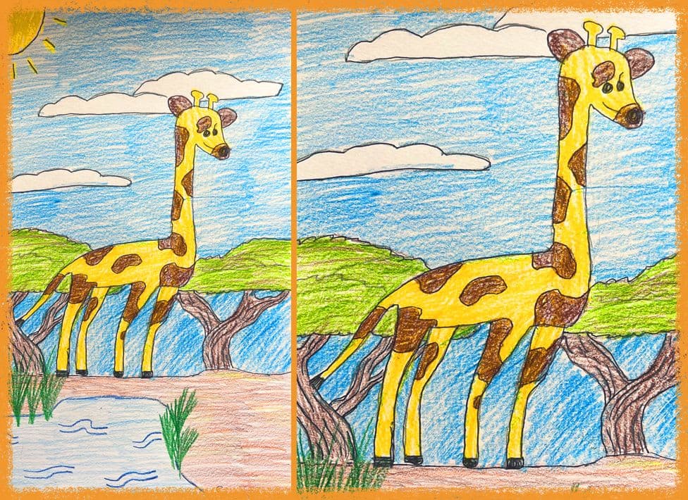 LA girafe