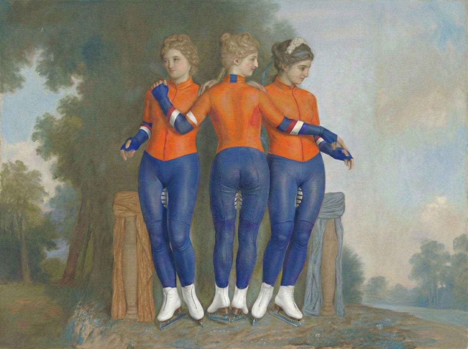 Drie Schaatiën (landscape)