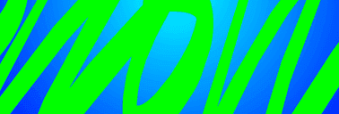 Cursive Binary - Green Blue